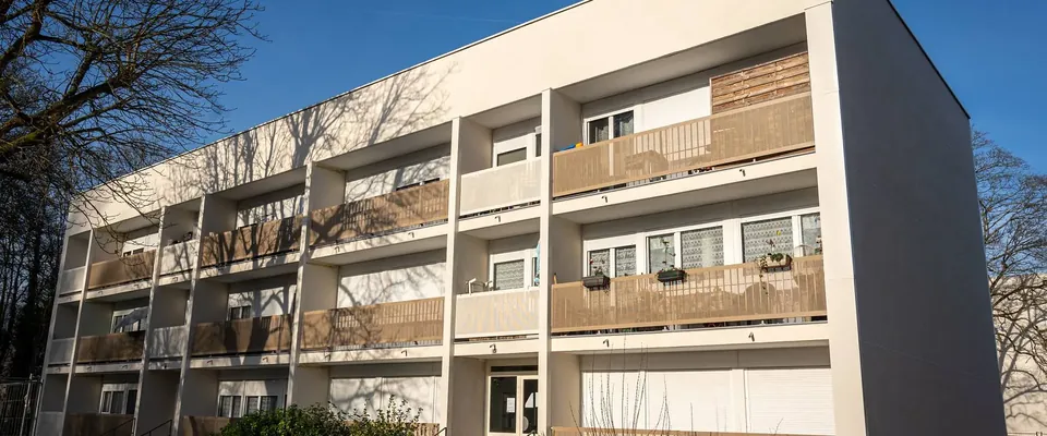 Réhabilitation TCE en logement collectif réalisée par B BATI